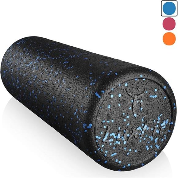 Foam Roller, Speckled Foam Rollers for Muscles, Exercise, (Blue, 18 Inch) - Picture 5 of 6